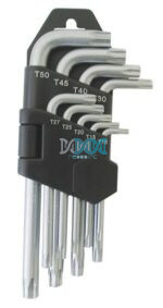 9 Piece Offset Torx Key Set