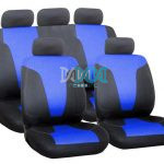 Seat Cover 9 Piece Blue Rapid