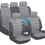 Seat Cover 9 Piece Grey X Type