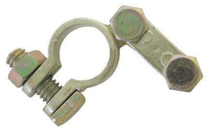 Batt Terminal Neg Brass Plated