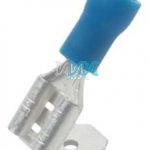 Blue Piggy Back Terminal 6 3mm - 100 Pieces