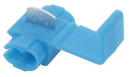 Blue Quick Splice Connector 15 Amp 10 Pieces