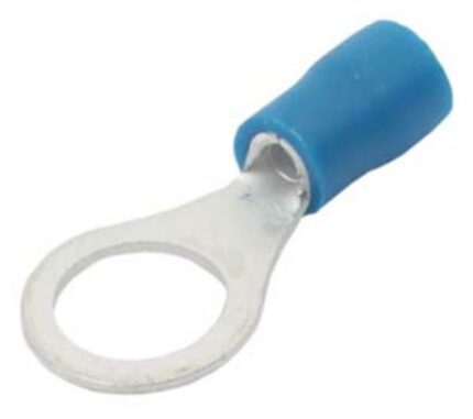 Blue Ring Terminal 8 4mm - 100 Pieces