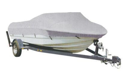 Boat Cover Heavy Duty 17-19Ft - Silver