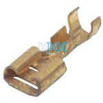 Brass Female Socket Terminal - 6 - 3mm - 10 Pieces