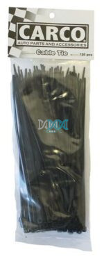 Cable Tie Black 2.5X150mm(100 pieces)