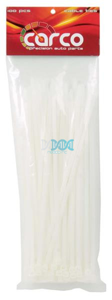 Cable Tie White 2.5X100mm Per 100