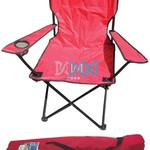 DISCONTINUED - Camping Chair Red 135Kg