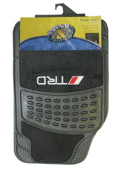Car Carpets 4 Piece Trd Black
