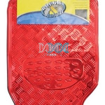 Car Mat Red Set