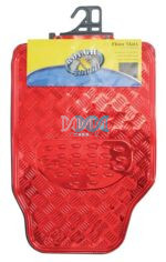 Car Mat Red Set