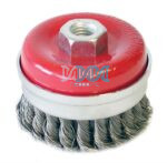 Cup Brush Knotted 65mm