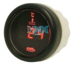 Digital With Temperature Gauge 52mm Black