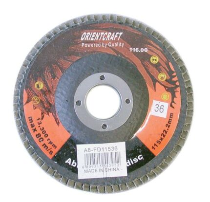 Flap Disc 115mm 36 Grit