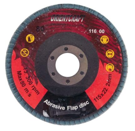 Flap Disc 115mm 80 Grit Stainless Steel
