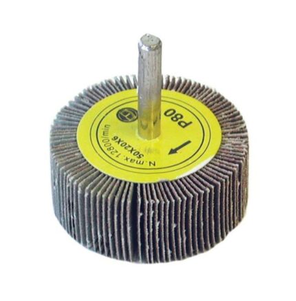 Flap Wheel With Shaft 60 Grit 50X20X6mm