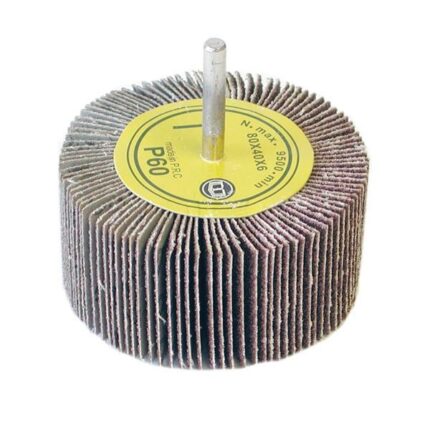 Flap Wheel With Shaft 60 Grit 80X40X6mm