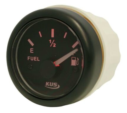 Fuel Level Gauge 52mm Black