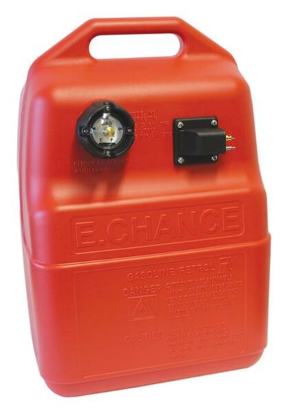 Fuel Tank Red Plastic With Yamaha Female