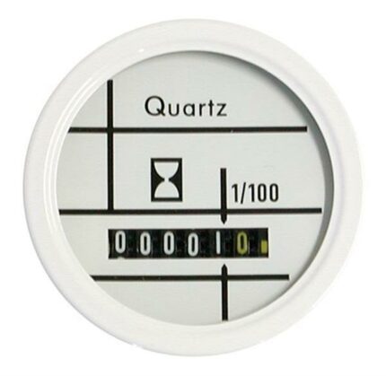 52mm Hour Mtr White W/Proof(E)