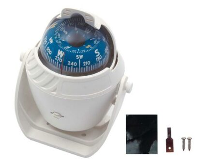 Compa Stainless Steel Large Cabin Mount White