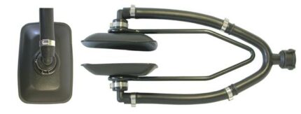 Motor Flush Bunny Ears Sq.-Heavy Duty