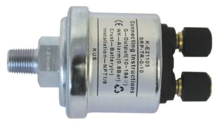 Oil Pres. Sensor With Alarm -10Bar Npt