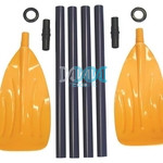 Oar Plastic 3 Piece 1.15Mt Blue/Orange