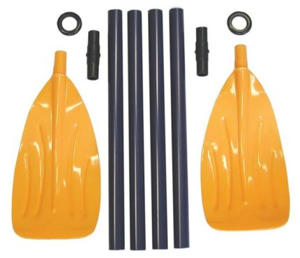 Oar Plastic 3 Piece 1.15Mt Blue/Orange