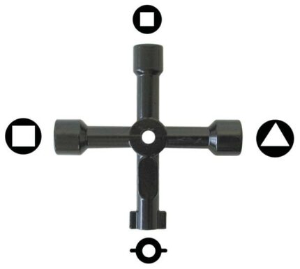 Plumber 4 Way Tool Opens Service C