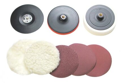 Polisher Kit 180mm 14X2 With Sand Disc/Pads