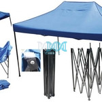 DISCONTINUED - Gazebo Blue 3X4.5M 18Kg