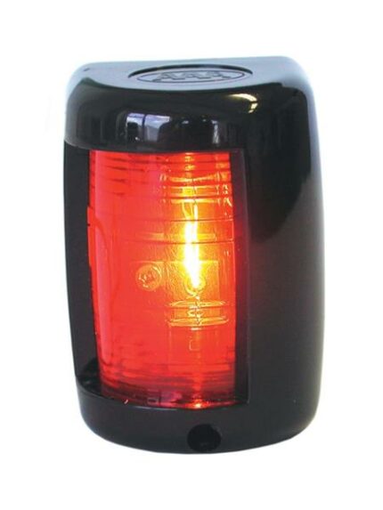 Port Light Red Small Black