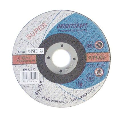 Orientcraft Professional Steel Cutting Disc 115X3X22mm