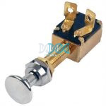 Pull Switch Brass Knob Off-On