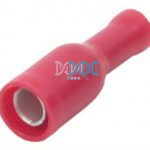 Red Female Bullet Terminal - 100 Pieces