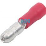 Red Male Bullet Terminal - 100 Pieces
