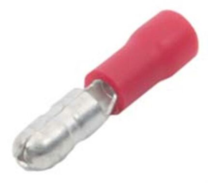 Red Bullet Terminal Male - 10 Pieces