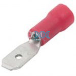 Male Terminal Red 4.8mm - 10 Pieces