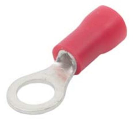 Red Ring Terminal 5.3mm- 10 Pieces