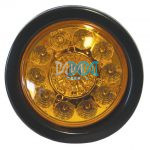 Trailer Round Led Ind.Amber Lamp 10-30V