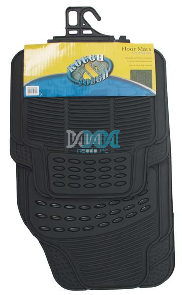 Rubber Car Mat Black