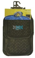 Rubber Mat Set Black(4 Piece)