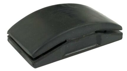 Black Rubber Sanding Block