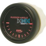 Rudder Angle Meter 52mm Black