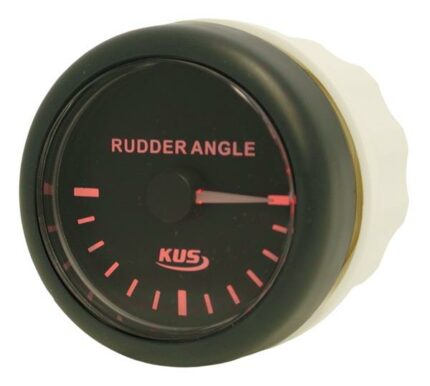 Rudder Angle Meter 52mm Black