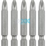 Screw Driver Bits 5 Piece Ph2 Chrome Vanadium