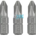 Screw Driver Bits 5 Piece Ph2 Chrome Vanadium
