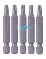 Screw Driver Bits 5 Piece Torx T25 Chrome Vanadium