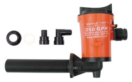 Livewell Pump 350Gph 12V 2Amps